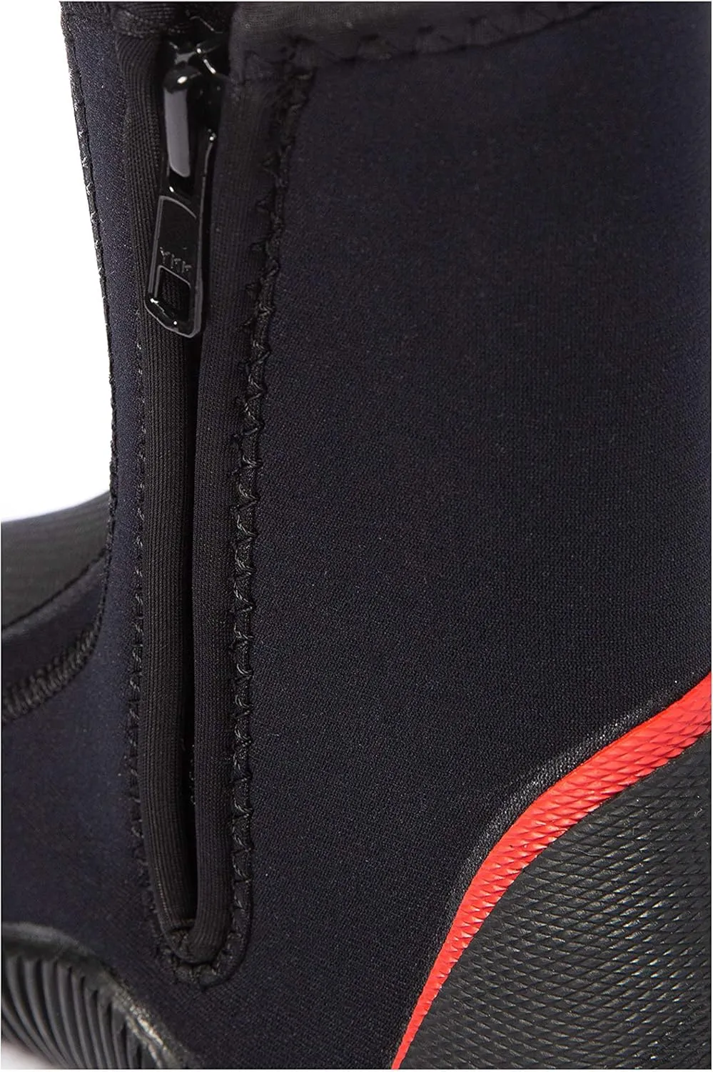 5mm Neoprene Wetsuit Zipped Boots NAVABT02 - Black - Unisex -