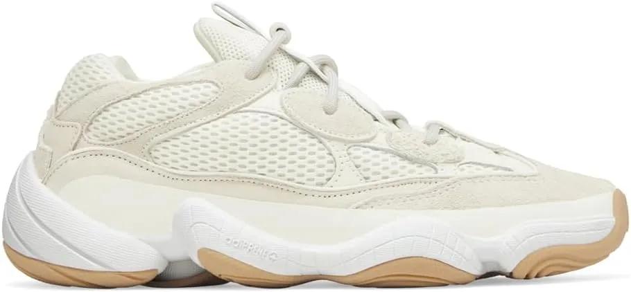 adidas Mens Yeezy 500 Lace Up Sneakers Shoes Casual - Off White - Size 12.5 M