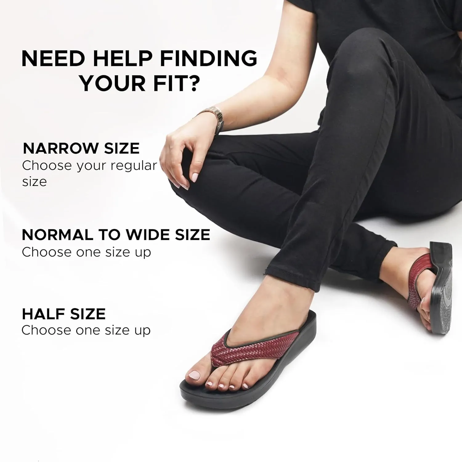 AEROTHOTIC Arch Support Flip Flops for women Stylish Cushioned Padded Straps with Soft Toe Post Slip on Footwear Dressy Travel Recovery Outdoor Comfortable Walking Women Sandals