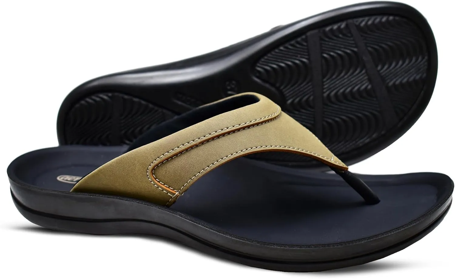 AEROTHOTIC Comfortable Arch Support Slingback Flats for Women Sandals Cute Soft T-Strap Toe Post Casual Fashion Dressy Flip Flops Vacation Essentials