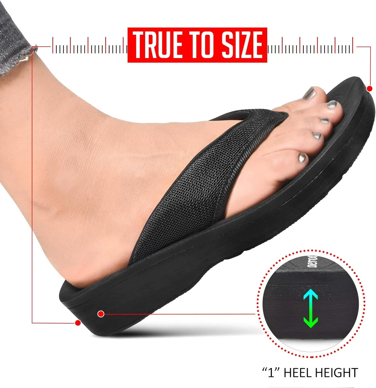 AEROTHOTIC Soft Fuzzy Slippers Outdoor and Indoor with Non-Slip Sole Stylish Straps Comfortable Womens Slippers Open Toe Home Travel Vacation Wear