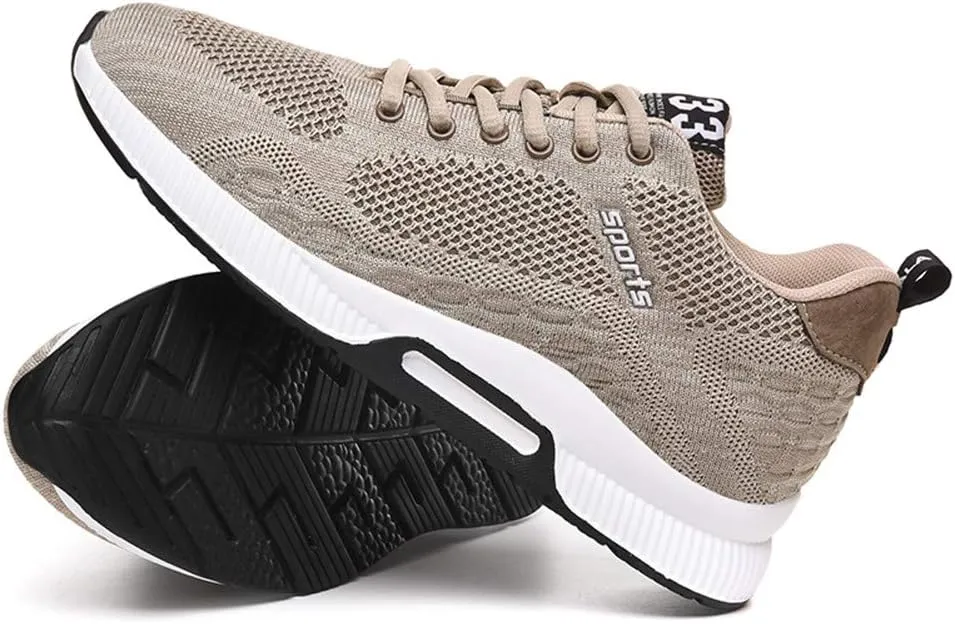 ailishabroy Elevator Sneakers Men Sports Lightweight Casual Shoes with Hidden Flight Lifting Heel for Men Black Blue Gray -2.36 Larger
