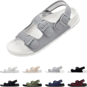 AIR 4-in-1 Sandals Soft Footbed Lightweight Recovery Arch Support Sustainable Travel pro (Unisex)