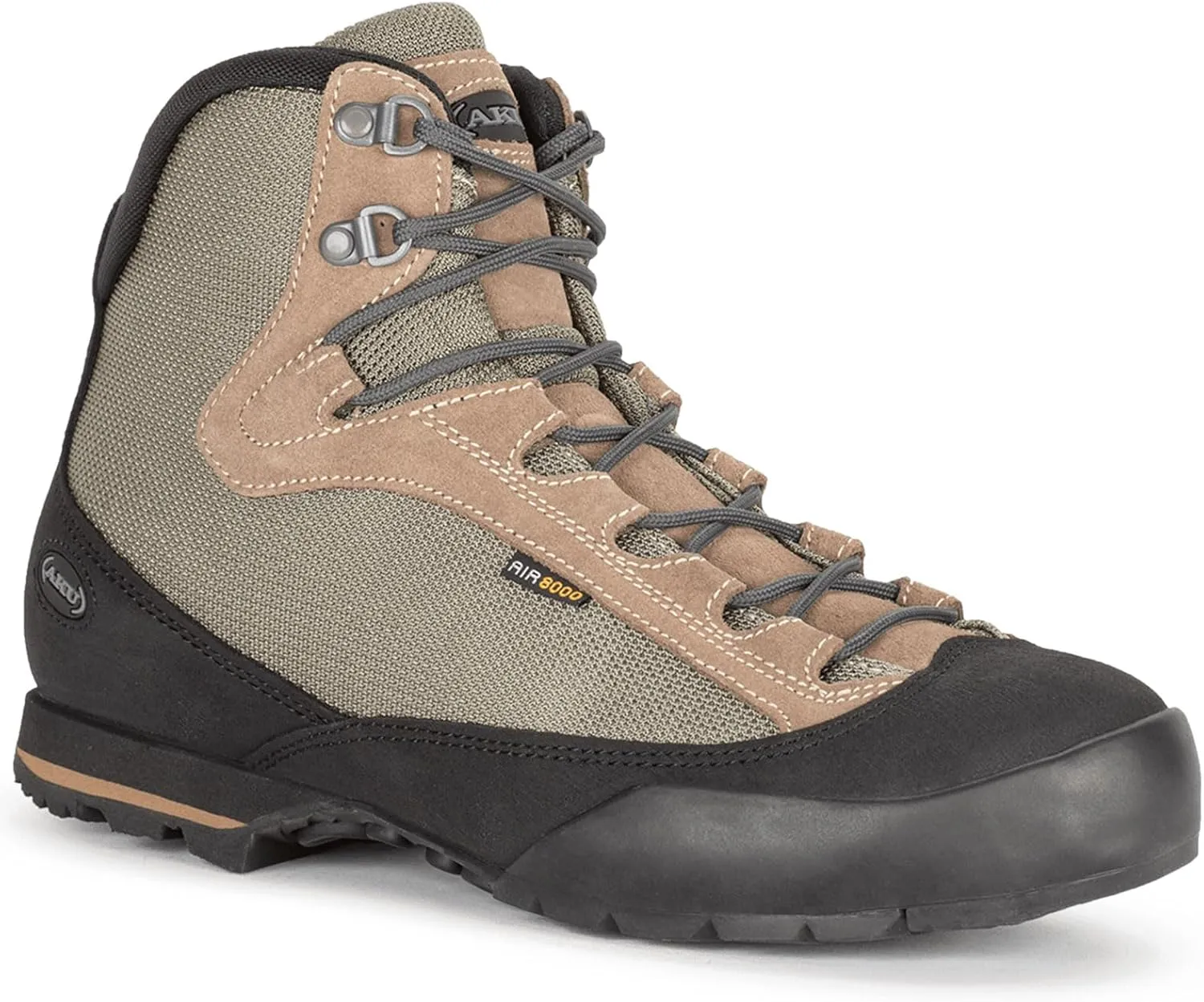 AKU Men's NS 564 SPIDER II Tactical Multi-Purpose Durable Breathable Ankle-High Laced Boots with Bycast Rand Protected Upper