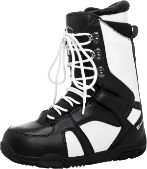 Alpine Swiss Men's Snowboard Boots | Waterproof, Custom-Fit Liner, Medium Flex for All-Mountain Riding, Winter Snow Boots