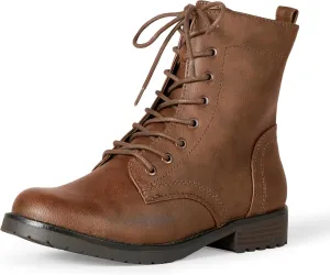Amazon Essentials Women's Lace-Up Combat Boot