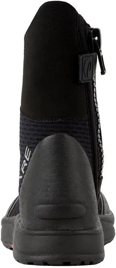 BARE 5MM Ultrawarmth Boot | Neoprene | Made with Unique Omnired Inner Fabric | Great for Diving & Snorkeling in Cooler Water| Easy to Put on with Zipper and Wide Gusset | Comfortable | Unisex