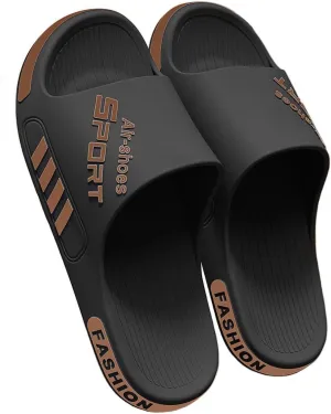 Beach Pool Slides Sandals for Men,Bathroom Shower Shoes,Couple Slides Slippers Outdoor Indoor,Home House Slide Sandals