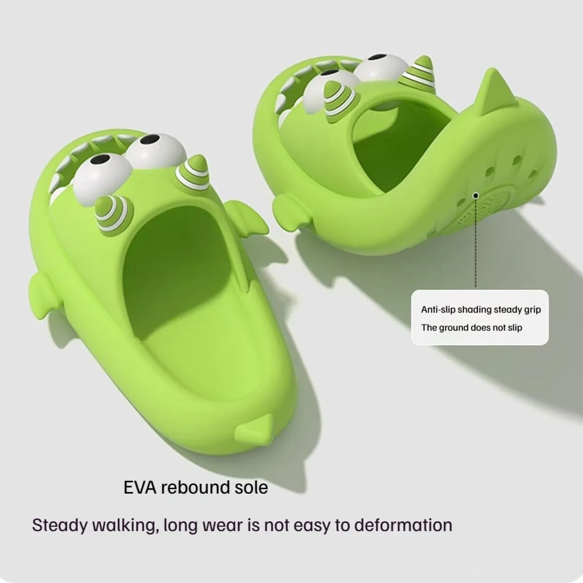 Big Eyes Shark Slides,Indoor Outdoor Slippers for Women Men,Shark Cloud Slides,Summer Beach Sandals,Women'S Shower Non-Slip Slippers