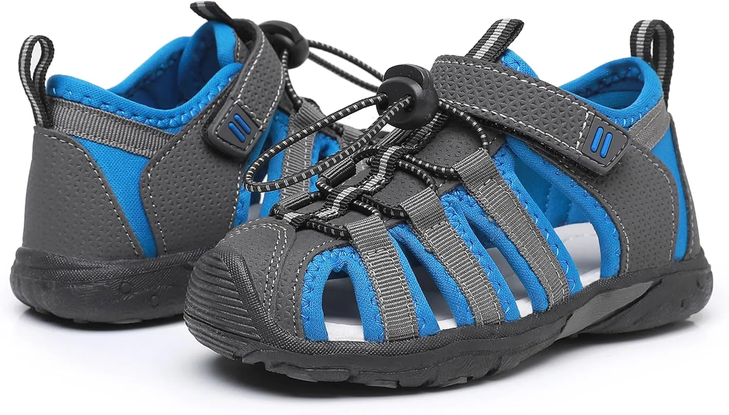 Blikcon Boys Girls Sandals Close Toe Outdoor Soft Sole Summer Sandals (Toddler/Little Kid)