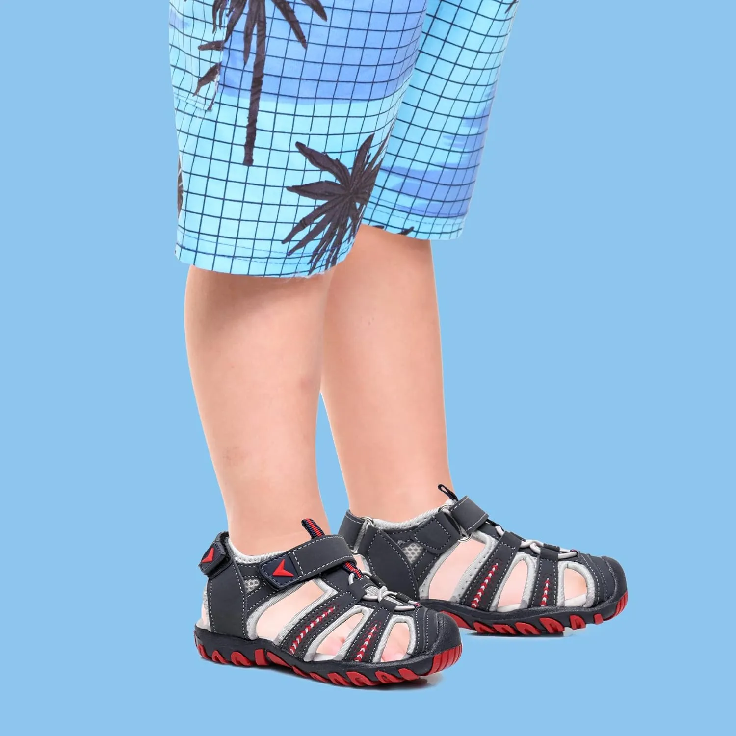 Blikcon Boys Girls Sandals Close Toe Outdoor Soft Sole Summer Sandals (Toddler/Little Kid)