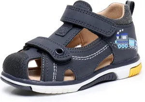 Blikcon Toddler Boys Sandals Closed Toe Summer Shoes with Soft Sole (Toddler/Little Kid)