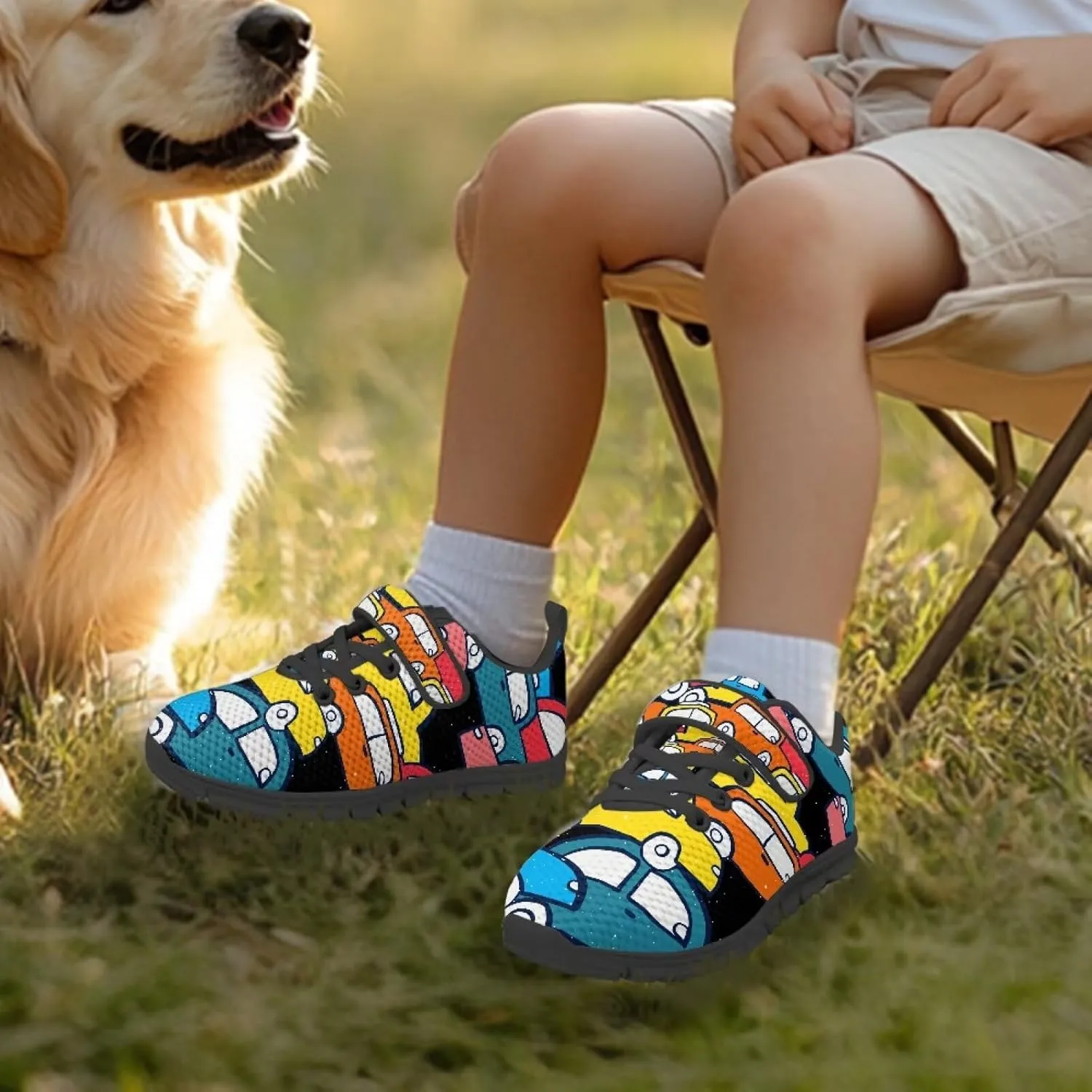 Boys Girls Running Shoes Slip On Single Buckle Kids Sneakers Mesh Tennis Shoes Lightweight Breathable for Athletic Gym School Sport Black Sole