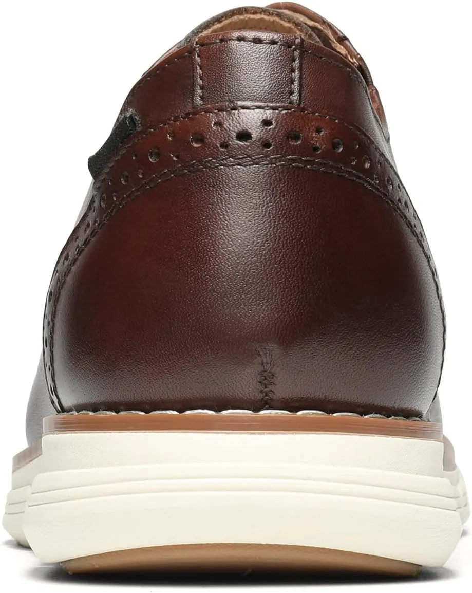 Bruno Marc Men's Crossflex Oxford Dress Sneakers Casual Leather Dress Shoes