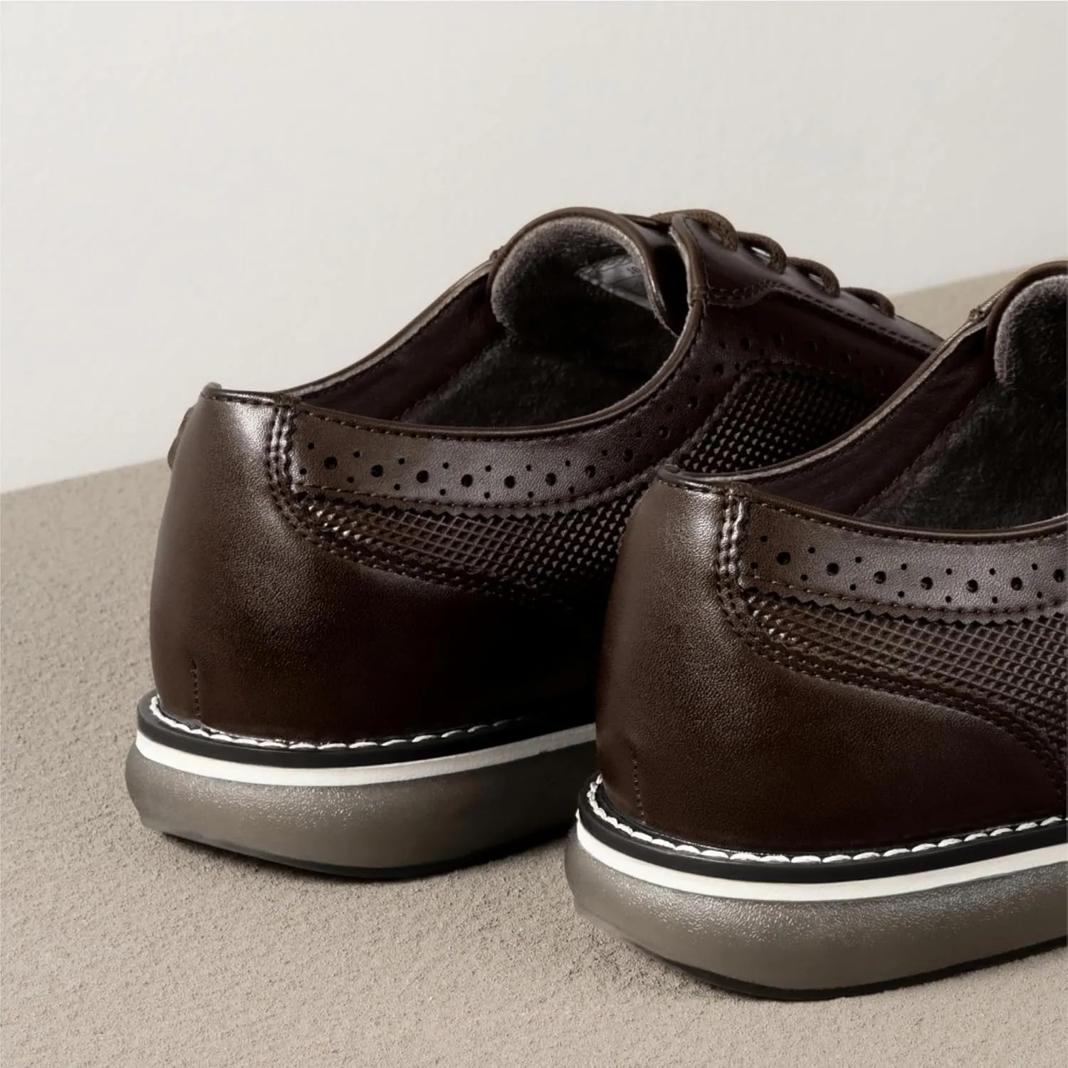 Bruno Marc Men's Plain Toe Oxford Shoes Business Formal Derby Dress Sneakers Crossflex GentEdge