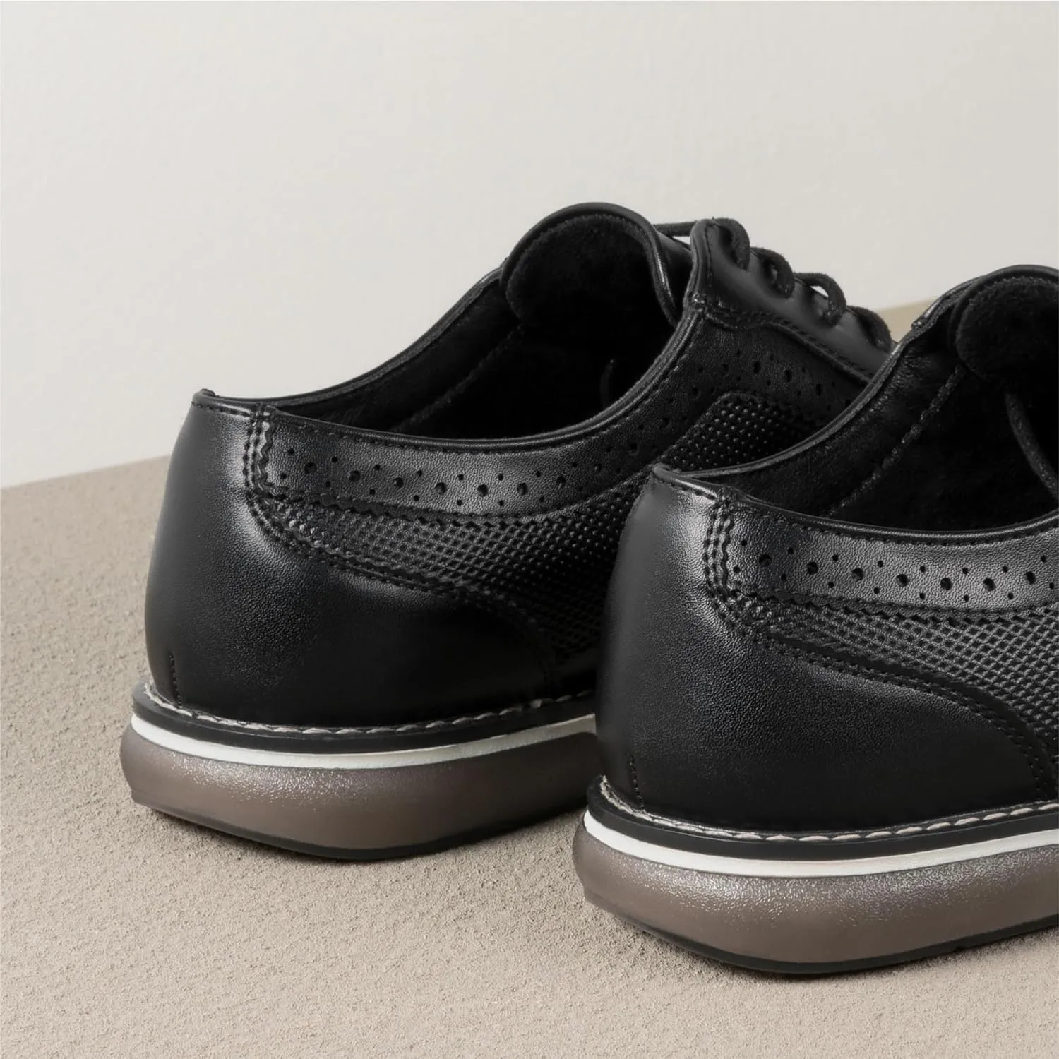 Bruno Marc Men's Plain Toe Oxford Shoes Business Formal Derby Dress Sneakers Crossflex GentEdge