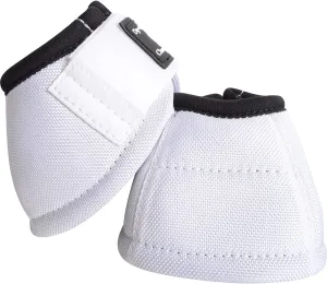 Classic Equine Dynohyde No Turn Bell Boot White