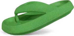 Cloud Flip Flops for Men Women Orthotic Lightweight Beach Slides Pillow Soft Slides Sandals Cushion Beach Flip Flops EVA Comfy Bath Spa Walking Sandals Pool Thong Slippers