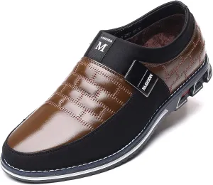 COSIDRAM Mens Casual Shoes Sneakers Loafers Comfort Walking Shoes for Male Business Work Office Dress