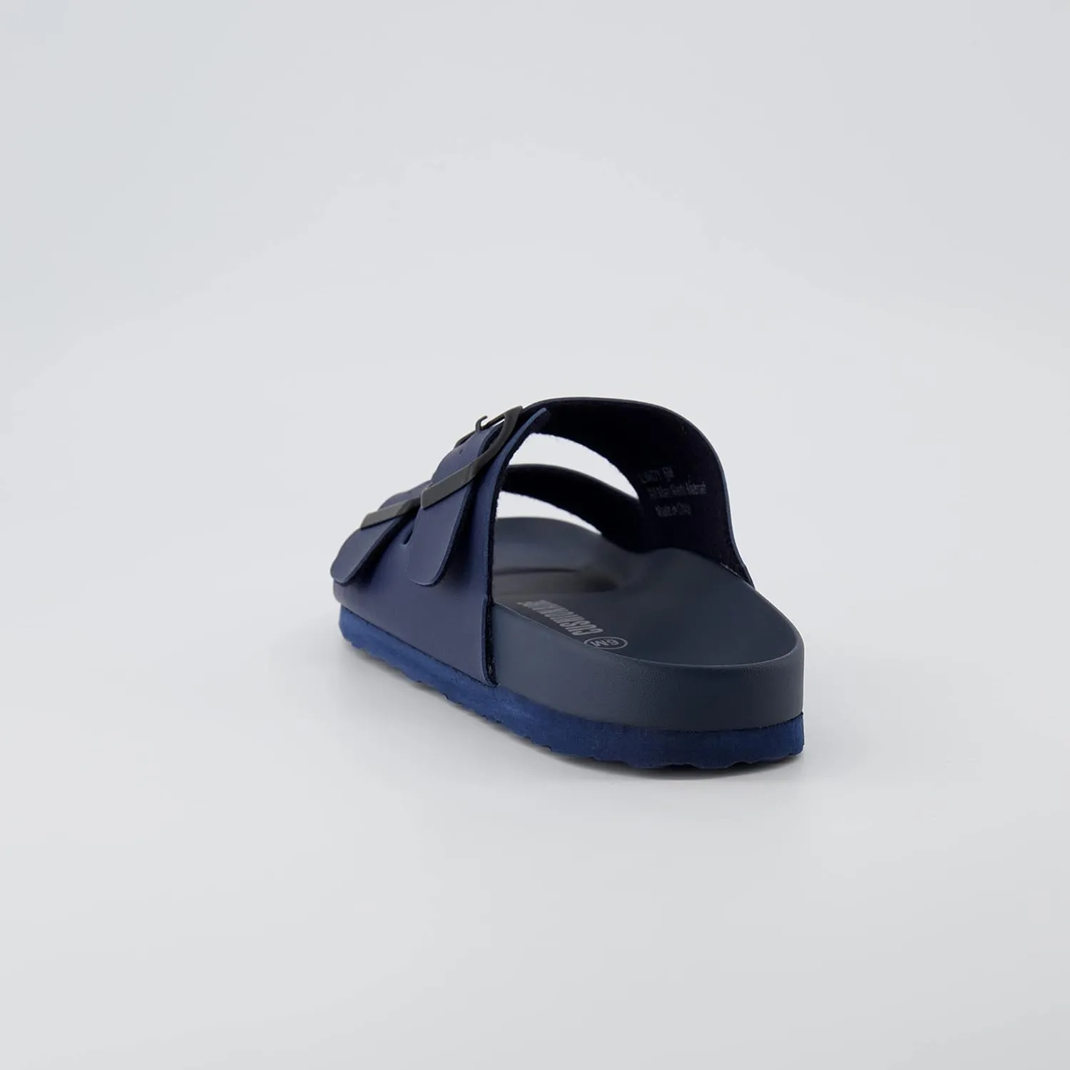 CUSHIONAIRE Lindy Water-Resistant Womens Sandals with Adjustable Double Buckle Straps-Lightweight Soft Footbed Slides for Women