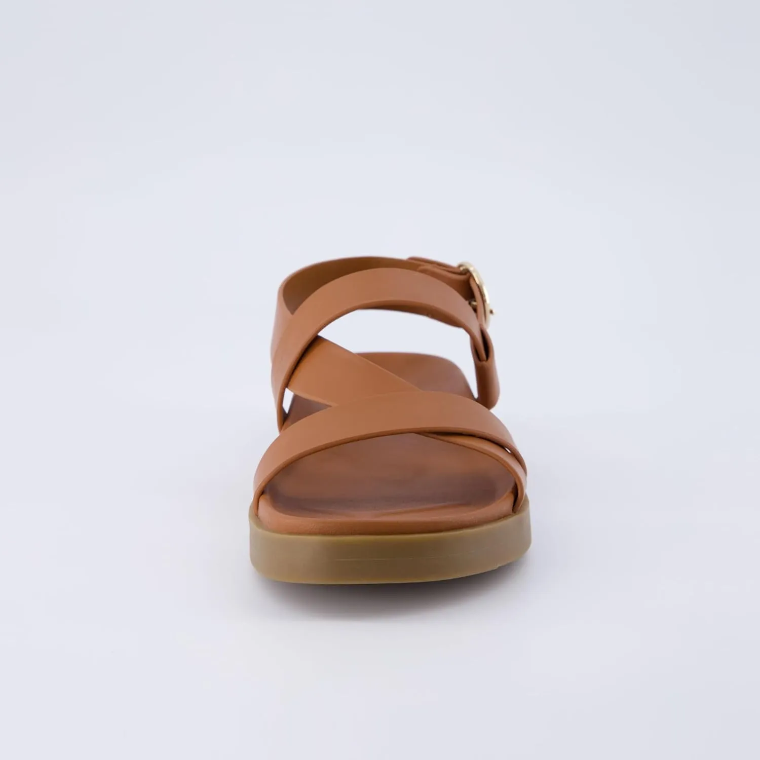 CUSHIONAIRE Women's Eve footbed sandal with  Comfort, Wide Widths Available