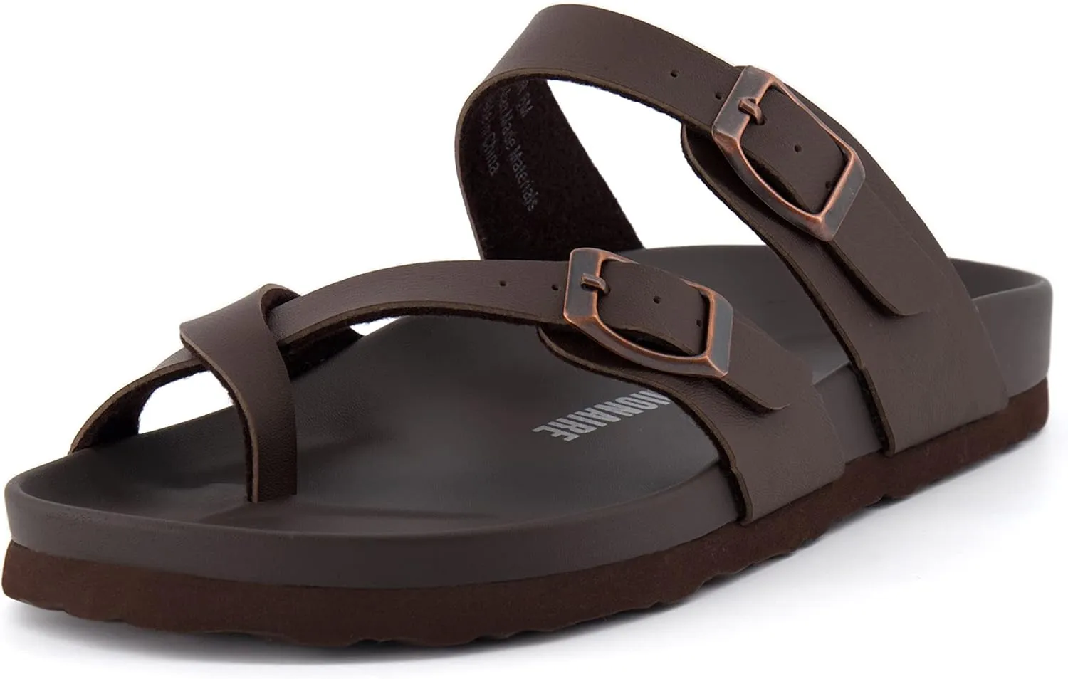 CUSHIONAIRE Women's Laker soft footbed Sandal with  Comfort