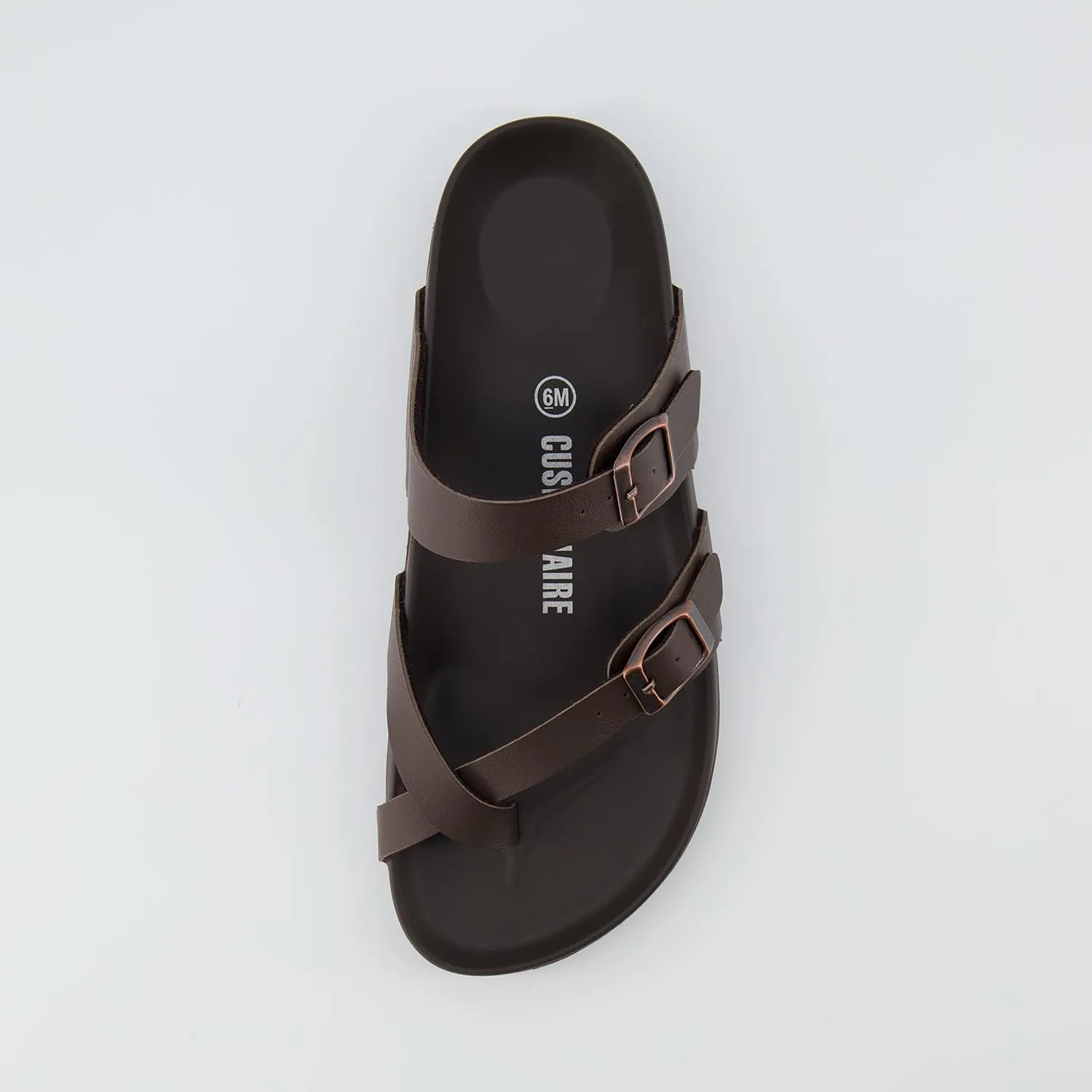 CUSHIONAIRE Women's Laker soft footbed Sandal with  Comfort