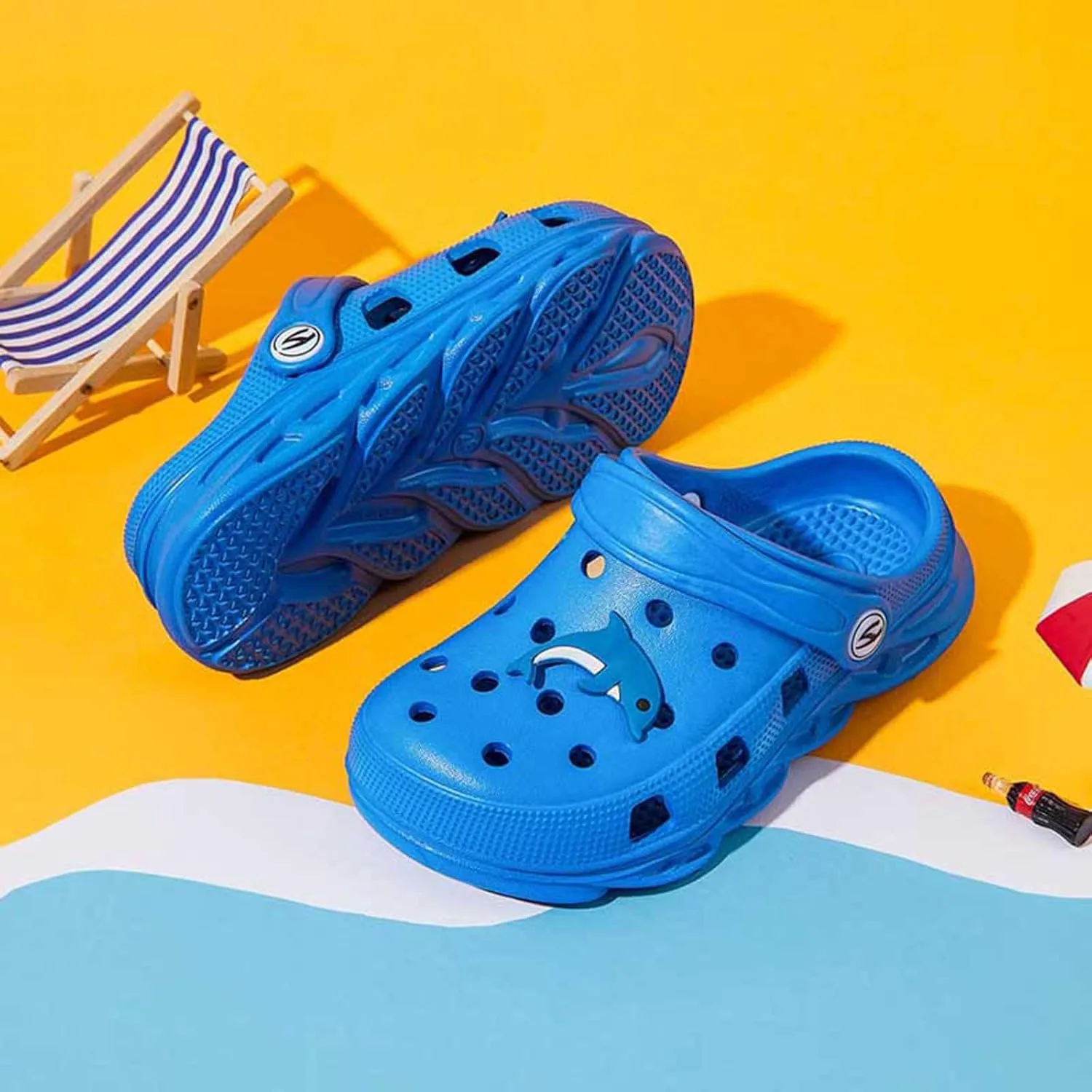 Cute Garden Clogs for Kids Cartoon Lightweight Beach Slippers Sandals Shoes with Non-Slip Sole for Toddler/Little Kid/Big Kid