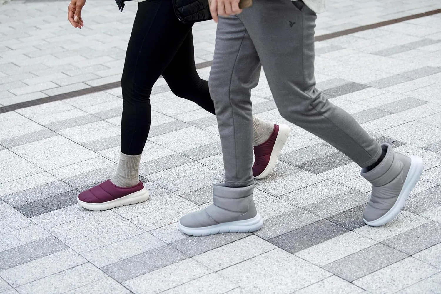 Dearfoams Women's Texoma Regrind Slip-in Boot-Comfortable, Puffy Nylon, Fleece Lining, Energy Return Mid Calf