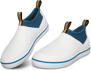 Deck Shoes Waterproof Rubber Boots with Non-Slip Rain Shoes for Fishing, Boating, Gardening, Walking - for Men