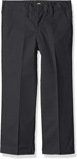 Dickies Boys' Flex Waist Flat Front Pant
