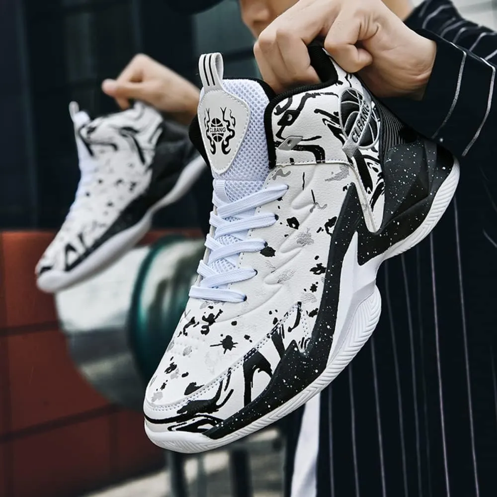 Diruite Breathable Outdoor Running Shoes Basketball Shoes Sports Shoes Men's Shoes Training Shoes Fashion Sneakers