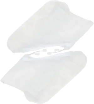 DOITOOL Outdoor Overshoes 1pair Shoe Cover Rain Boots Outdoor Shoes Cover Rubber Boots Silicone Shoes Covers Shoe Covers for Rain Boots Clear Boots Shoes Case Boots Protector Bike Pvc