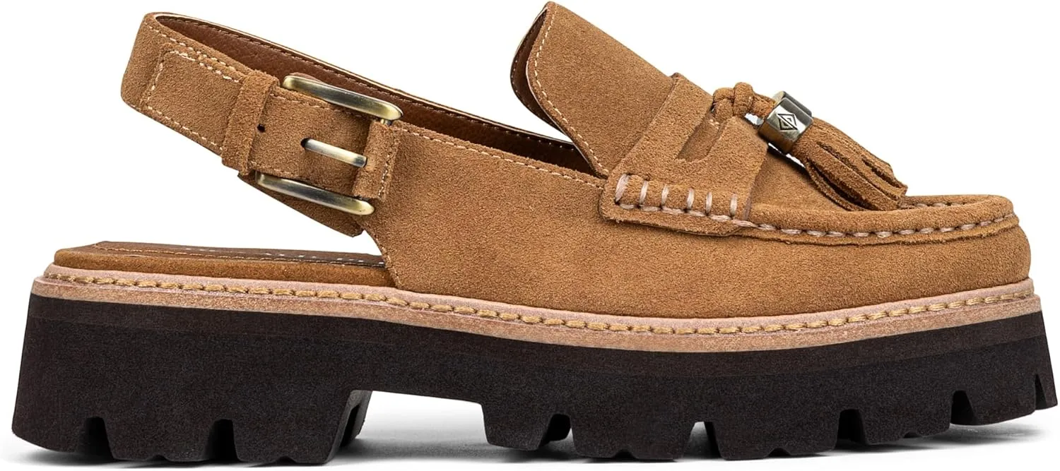Donald Pliner Women’s Essex Slingback Loafers for Women - Comfortable Women’s Shoes with EVA Lug Sole, Slingback Shoes
