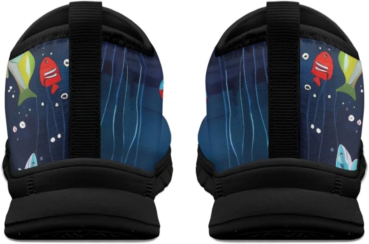 Doojoayie Men Walking Shoes Slip On Running Shoes Comfort for Daily Wear