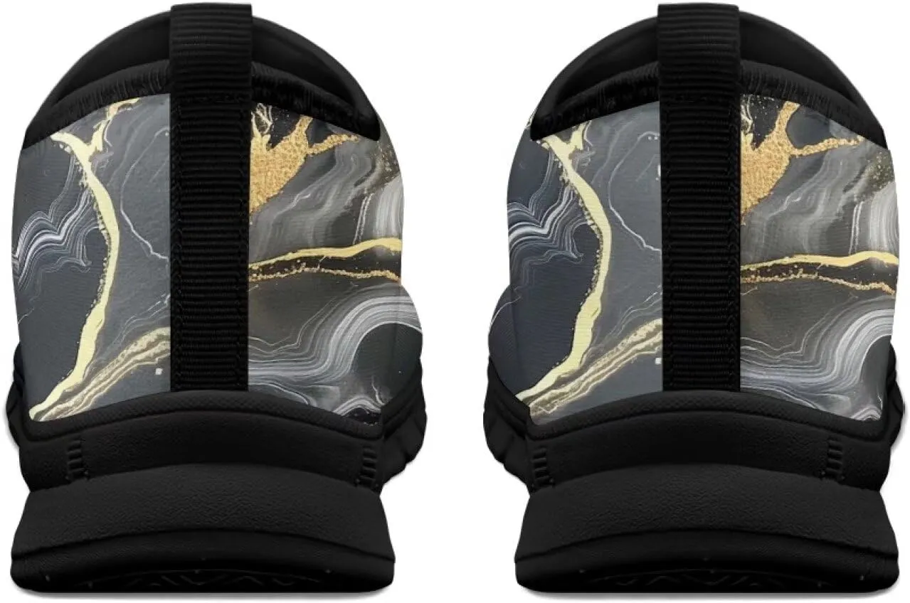 Doojoayie Men Walking Shoes Slip On Running Shoes Comfort for Daily Wear