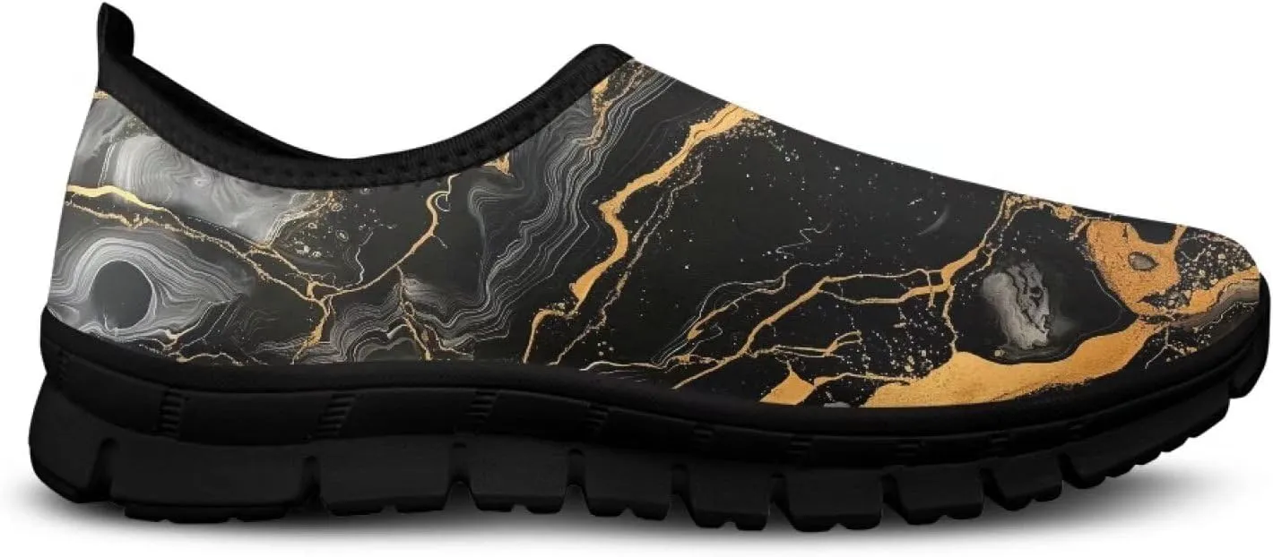 Doojoayie Men Walking Shoes Slip On Running Shoes Comfort for Daily Wear