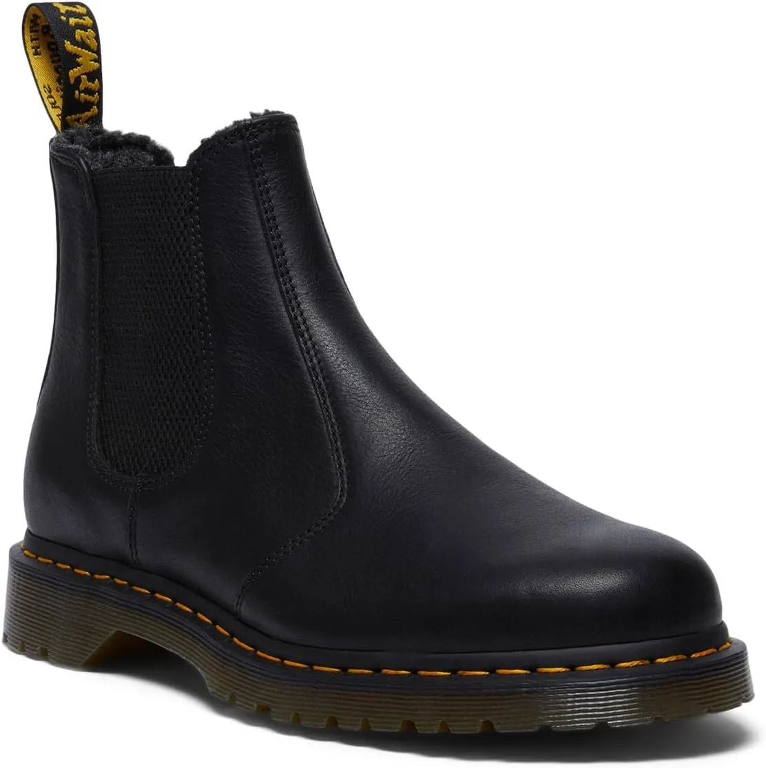 Dr. Martens Men's 2976 Warmwair Grizzly Leather Chelsea Boots