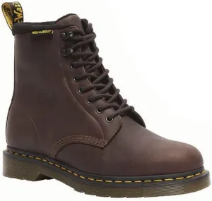Dr. Martens Unisex 1460 Pascal Fashion Boot, Dark Brown Valor WP, 9 US Women