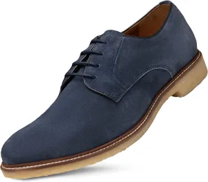 Dunross & Sons Premium Lace-Up Dress Shoes with a Breathable Naturally Leather Lining and Durable Non-Slip Rubber Sole