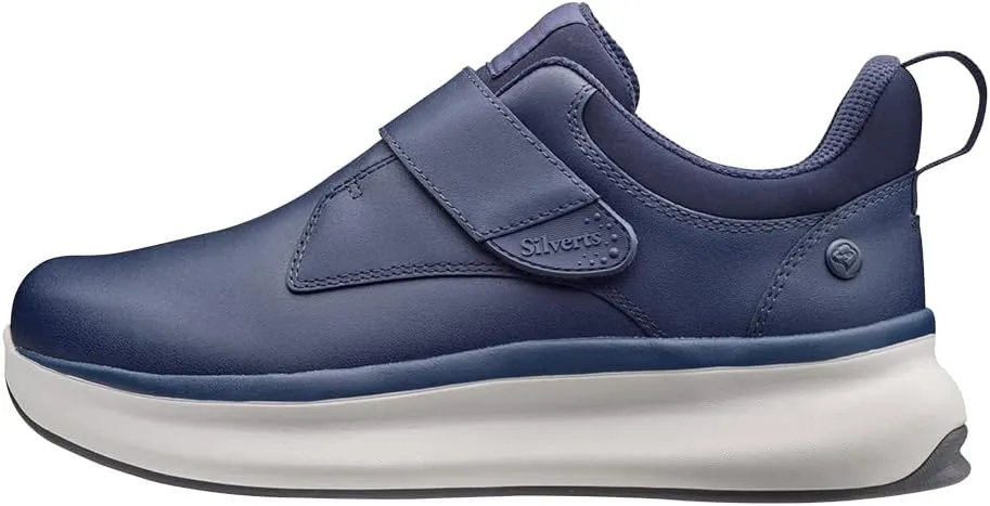 Easy Wear Extra Wide Comfortable Walking Shoes for Men –– Classic Single Strap Adjustable Closure