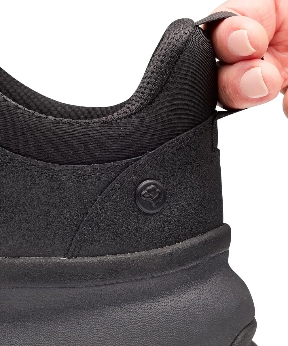Easy Wear Extra Wide Comfortable Walking Shoes for Men –– Classic Single Strap Adjustable Closure