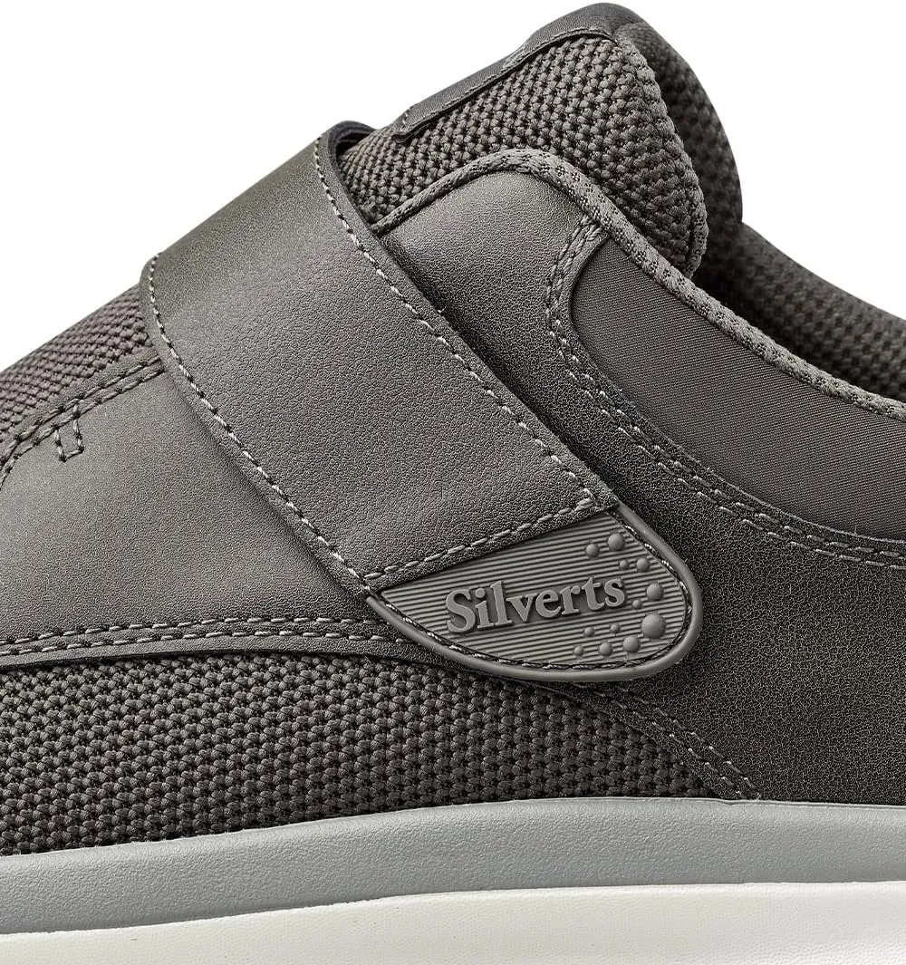 Easy Wear Extra Wide Comfortable Walking Shoes for Men –– Classic Single Strap Adjustable Closure
