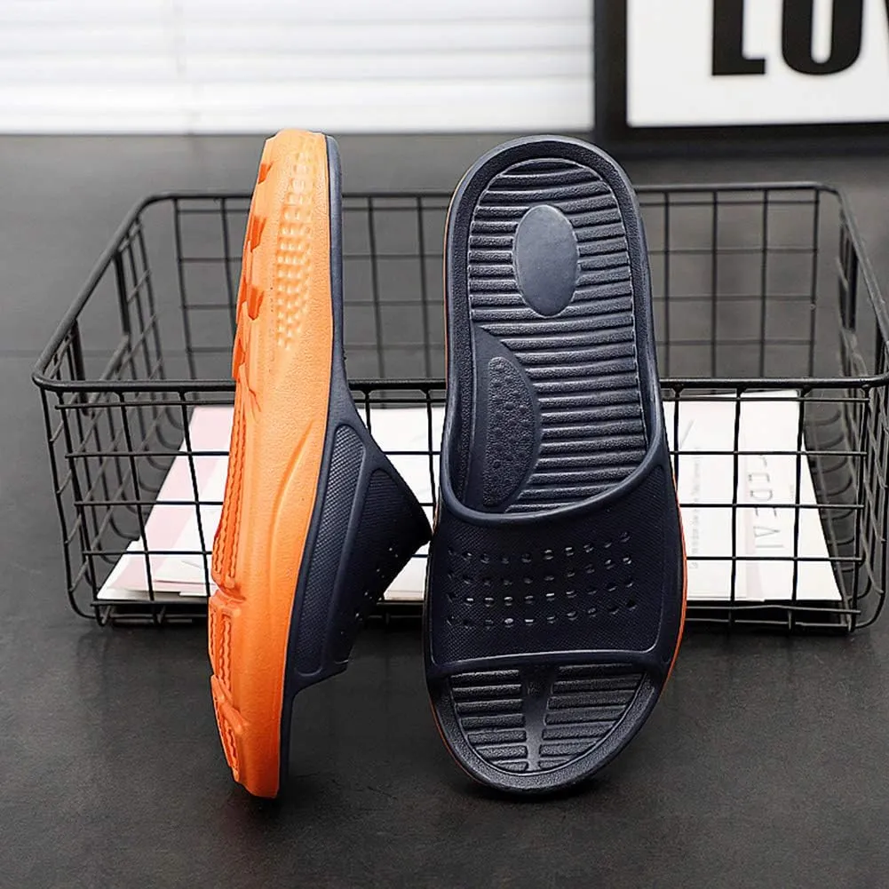 EASYANT Men Shower Pool Sandals Fast Dry Anti Slip EVA Soft Slippers Shoes