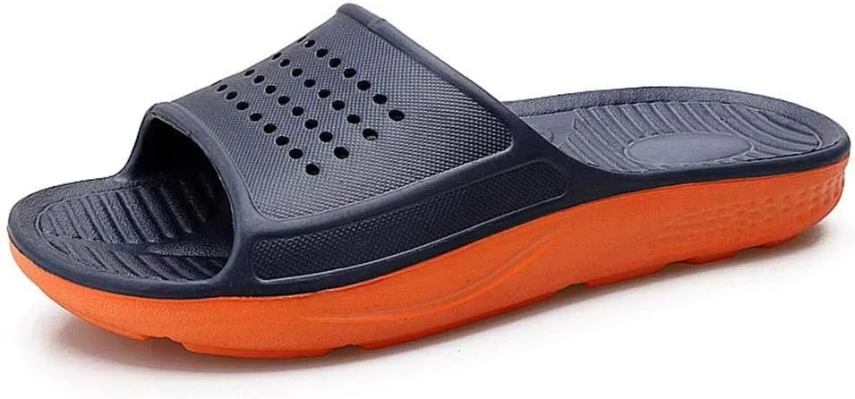 EASYANT Men Shower Pool Sandals Fast Dry Anti Slip EVA Soft Slippers Shoes