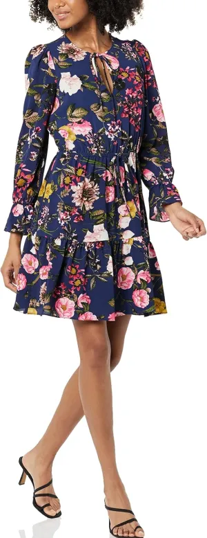 Eliza J Women's Fit & Flare Casual Soft Short Dress