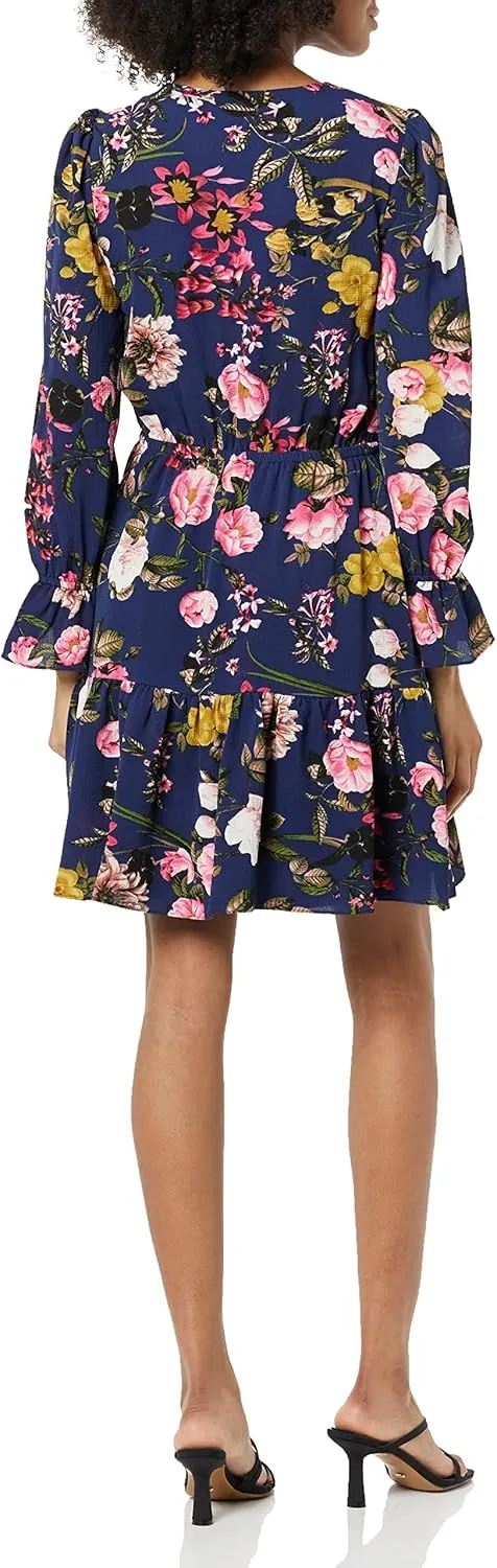 Eliza J Women's Fit & Flare Casual Soft Short Dress