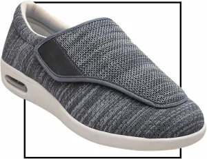 Extra Wide Diabetic Adjustable Mens Shoes for Foot Pain Relief Neuropathy Trekking Camping Slip On Casual Shoes Outdoor Trainers Men Comfortable Loafers