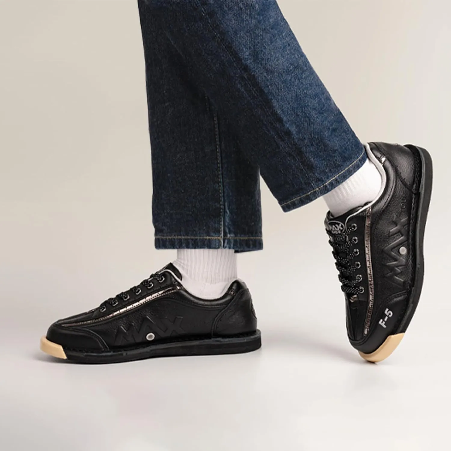 F-5 Tour Bowling Shoes for Professional Bowler Interchangeable Sole