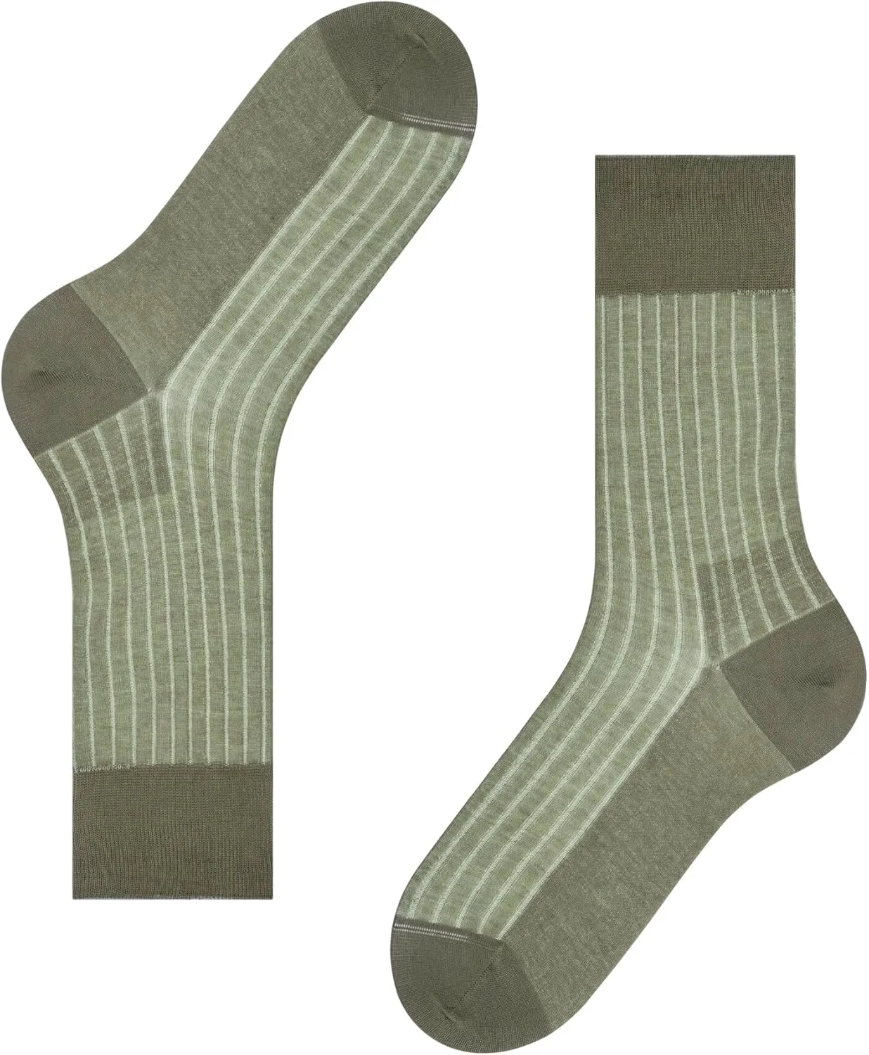 FALKE Men's Shadow Striped Dress Socks, 1 Pair